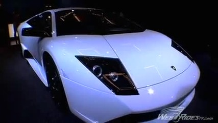 Lamborghini's Versace Mercielago at 2006 La Auto Show