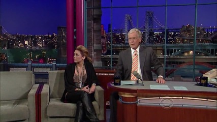 Miley Cyrus - Inteview - Part 2 (late Show - David Letterman - Hd) 