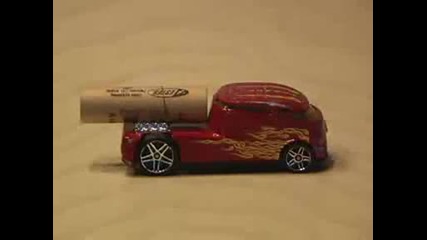 Rocket Powered Matchbox Cars