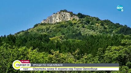Скаутски лагер в гората над Горна Оряховица