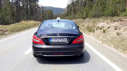 Mercedes Cls500 start-up + acceleration + sound