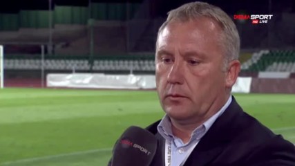 Киров: Чак паника нямаше, сега Ботев мисли за финала в Купата