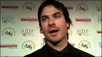 Ian Somerhalder on the Julep Ball red carpet