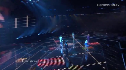 Евровизия 2012 - Сан Марино | Valentina Monetta - The Social Network Song [първи полуфинал]