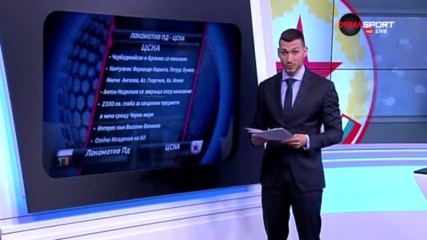 Любопитни факти преди Локо Пд - ЦСКА