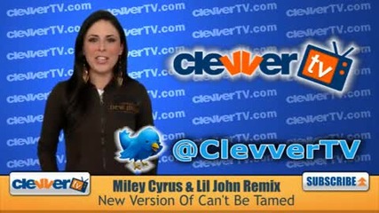 Miley Cyrus & Lil Jon Remix Sneak Peek - Cant Be Tamed 