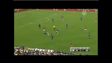 Канзас Сити 2 - 1 Манчестер Юнайтед Бербатов вкарва за Юнайтед! 