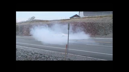 Nissan 350z Burnout and Drift