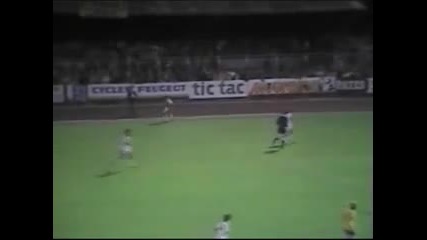 Sochaux - Paok. Salonique 1982
