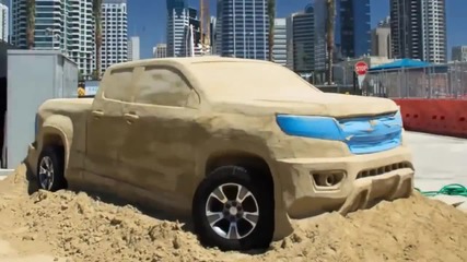 Chevrolet Colorado 2015 от пясък