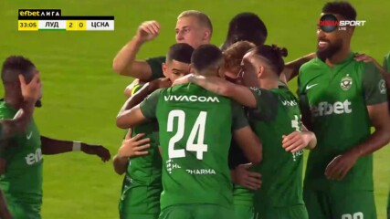 2:0 за Лудогорец срещу ЦСКА - автогол на Санянг