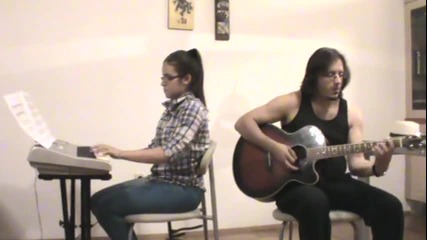 Green Day - Boulevard Of Broken Dreams - piano, guitar cover colors