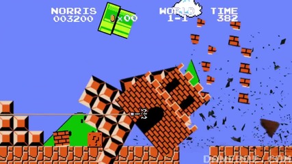 Chuck Norris vs Super Mario Bros
