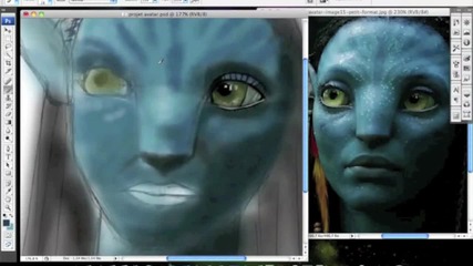 Avatar 2009 speed painting