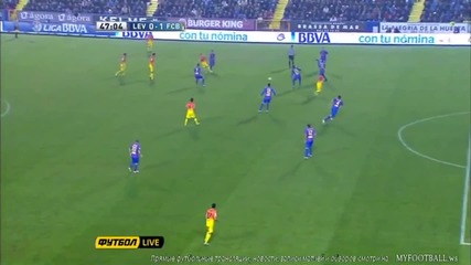 Fc Barcelona 4-0 Vs Levante