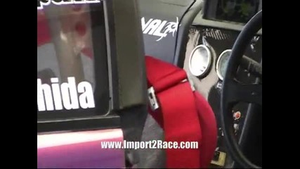 Nissan Skyline Gtr R34 Drifting in Wall stadium New Jersey 