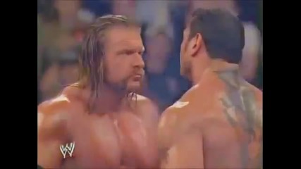 Wrestlemania 21 Batista vs Triple H Full Match