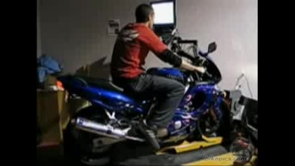 YAMAHA YZF 600R Thundercat Dyno Run