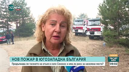 Евакуация, изпепелени къщи и пламъци: Югозападна България е в капана на огнената стихия