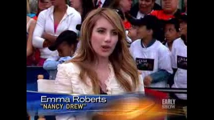 Emma Roberts As Nancy Drew (CBS News)