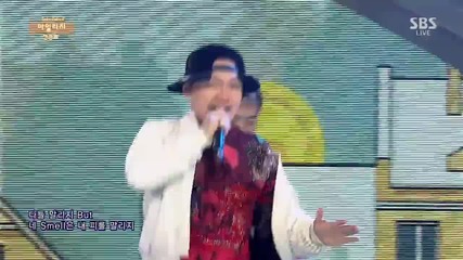 Jung Yong Hwa - Mileage (feat. Ydg) @ Sbs Inkigayo 150125 (debut Stage)