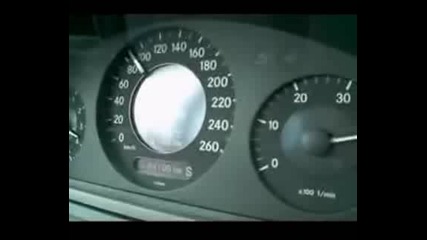 Mercedes E320 Cdi 0 - 100 km Ускорение W221