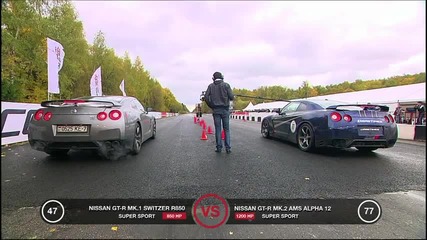 Nissan Gt-r Ams Alpha 12 — 347 km_h on one mile