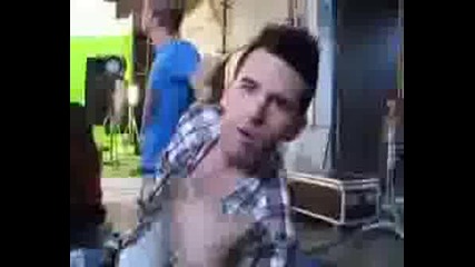 Jay In Round & Round Backstage xD ,,