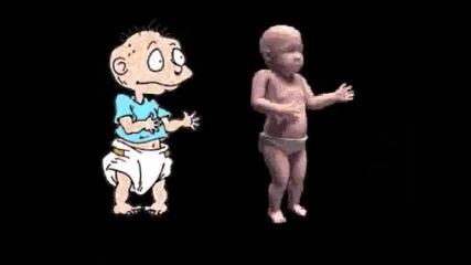 ууникален танц на бебе 