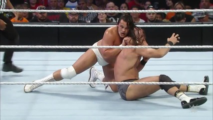 Cesaro срещу Bo Dallas - Smackdown, 24.09.2015 (кеч разбиване)