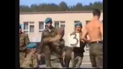 Тренировка на Руските Спецназ Гру