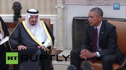 USA: Obama and Saudi King Salman hold joint presser ahead of meeting