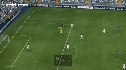 Real Madrid-barcelona!1част!pes 2012
