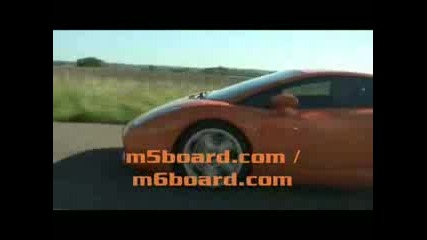 Bmw M6 Наказва Lamborghini Gallardo