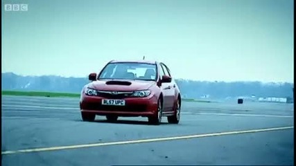 Mitsubishi Evo vs. Subaru Impreza - Top Gear - Bbc