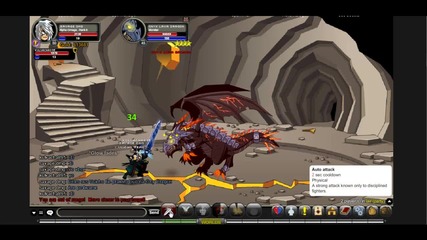 Aqw- Savage Dmg ft.vuicho Duo Onyx Lava Dragon