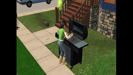 The Sims 2 - Бебе на грил 