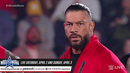 Reigns is taking his quest to beat Lesnar at WrestleMania very personally: Raw, March 28, 2022
