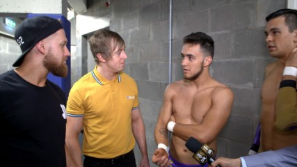 Flash Morgan Webster & Mark Andrews console Gallus’ latest victims: WWE.com Exclusive, May 29, 2019