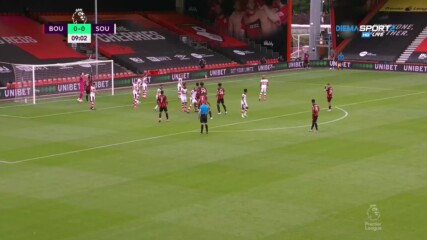 Борменут - Саутхемптън 0:1 /първо полувреме/