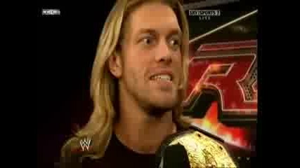 Wwe 02.03.09 Edge Interview