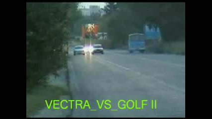 dimitrovgrad Драг Opel Vectra-16v vs. Golf 2-gti16v