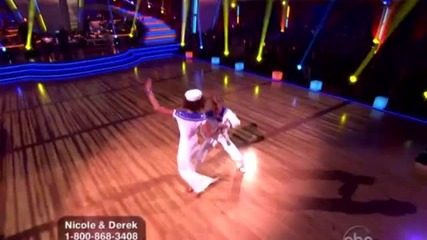 Hd Nicole Scherzinger amp Derek - Quickstep Dwts Week 3 Dan 