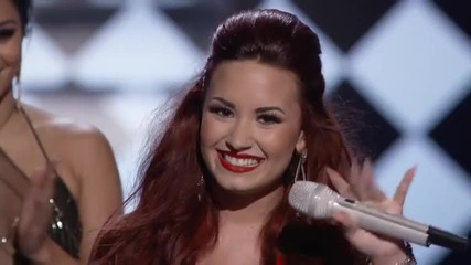 Demi Lovato on People's Choice Awards