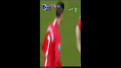 Манчестър Юнайтед 2:2 Астън Вила гол на Роналдо