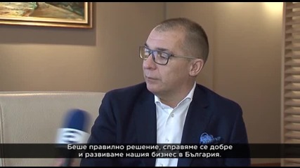 The Vice President of The Board of Polpharma Visited Bulgaria (tv Europe Interview)