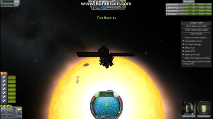 Kerbal Space Program-сблъсък с слънцето
