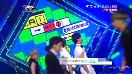 (hd) Ze:a - Aftermath (goodbye stage) ~ Music Bank (10.08.2012)