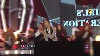 Snsd - The Boys @ Love Sharing Concert (06.11.2011)