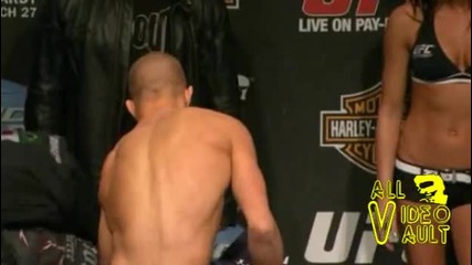 Ufc 111 Weigh - In - Georges St - Pierre vs Dan Hardy - Results 
